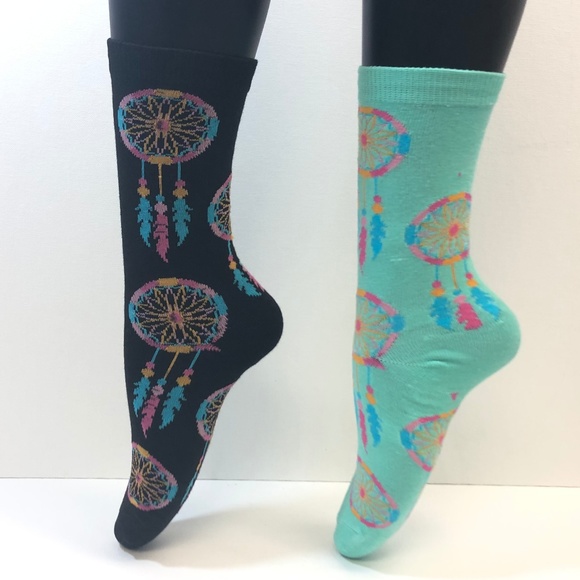 2 Pair Foozys Socks - Dreamcatcher - Picture 1 of 4